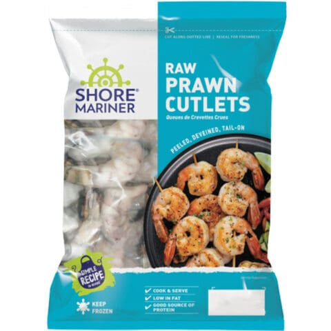 Raw Prawn Cutlets 26/30 IQF (10)
