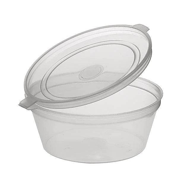 1.5oz 35ml Hinged Sauce Container 50sets (20)