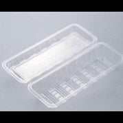 PCCLong Plastic Clear Container hinged Long 4000pcs (1)