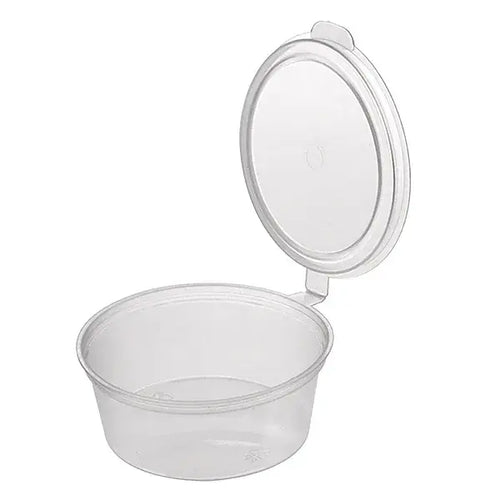 1.5oz 35ml Hinged Sauce Container 50sets (20)