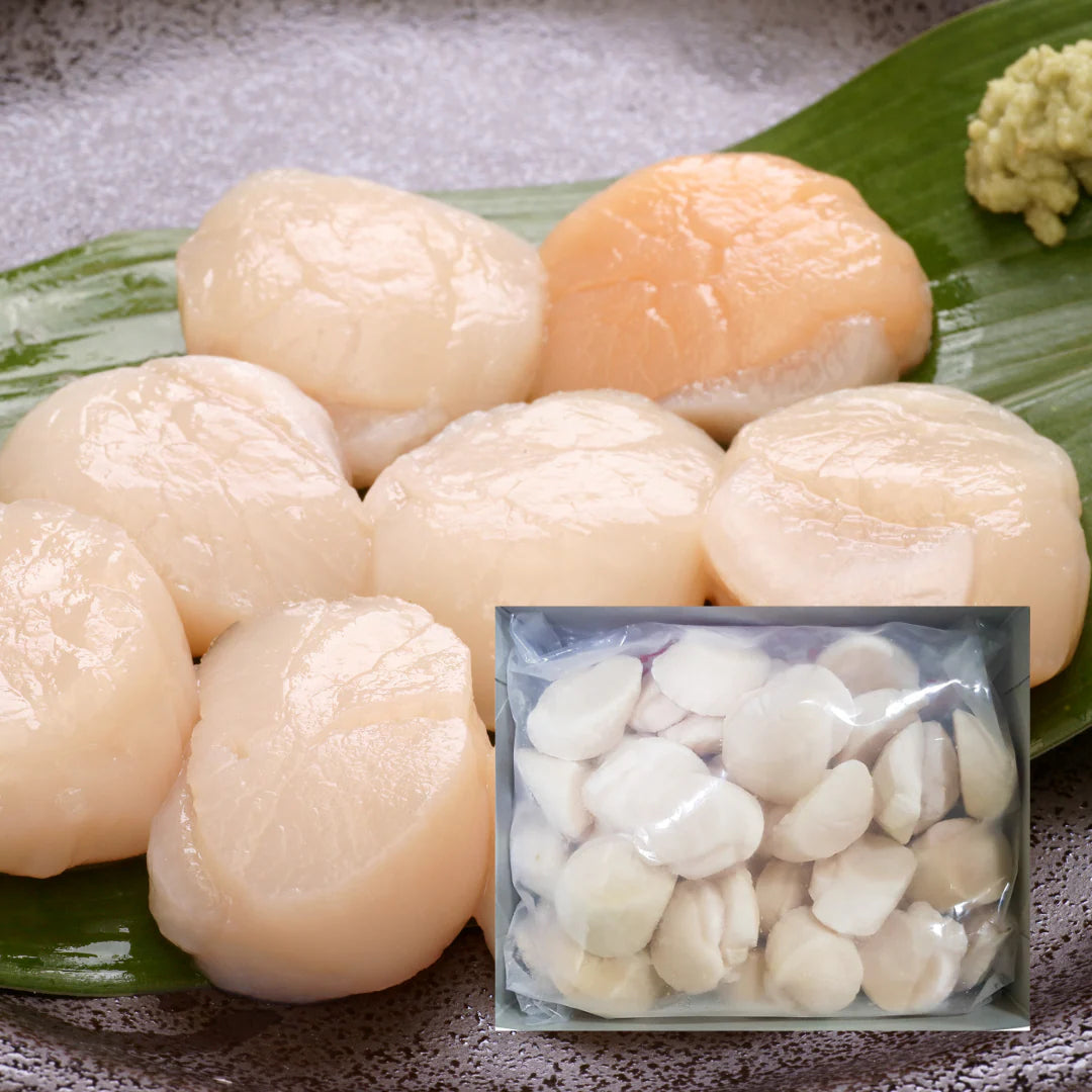 Hotate Japanese Sashimi-Grade Hokkaido Scallops 4S 1kg