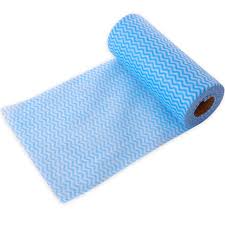Chux Heavy duty Blue wipes Roll 45m (4)