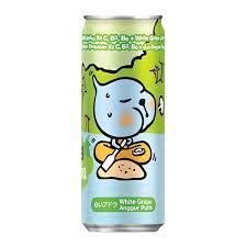Qoo White Grape Juice Drink Can 300ml (12)