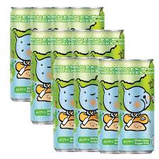 Qoo White Grape Juice Drink Can 300ml (12)