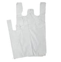 Plastic Reusable White Plastic Singlet Carry Bags (1)