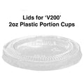 V200 – 2oz Sauce Container Lid 100pcs (25)